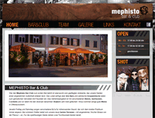 Tablet Screenshot of mephisto-bar.ch